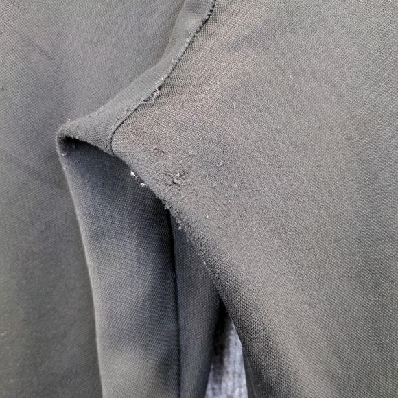 Adidas Men's Track Pants Black XL Drawstring Waistband Side Pocket Polyester - Picture 8 of 16